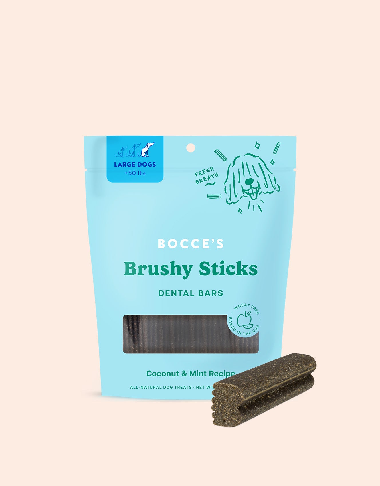 Brushy Sticks Dental Bars – Bocce's Bakery