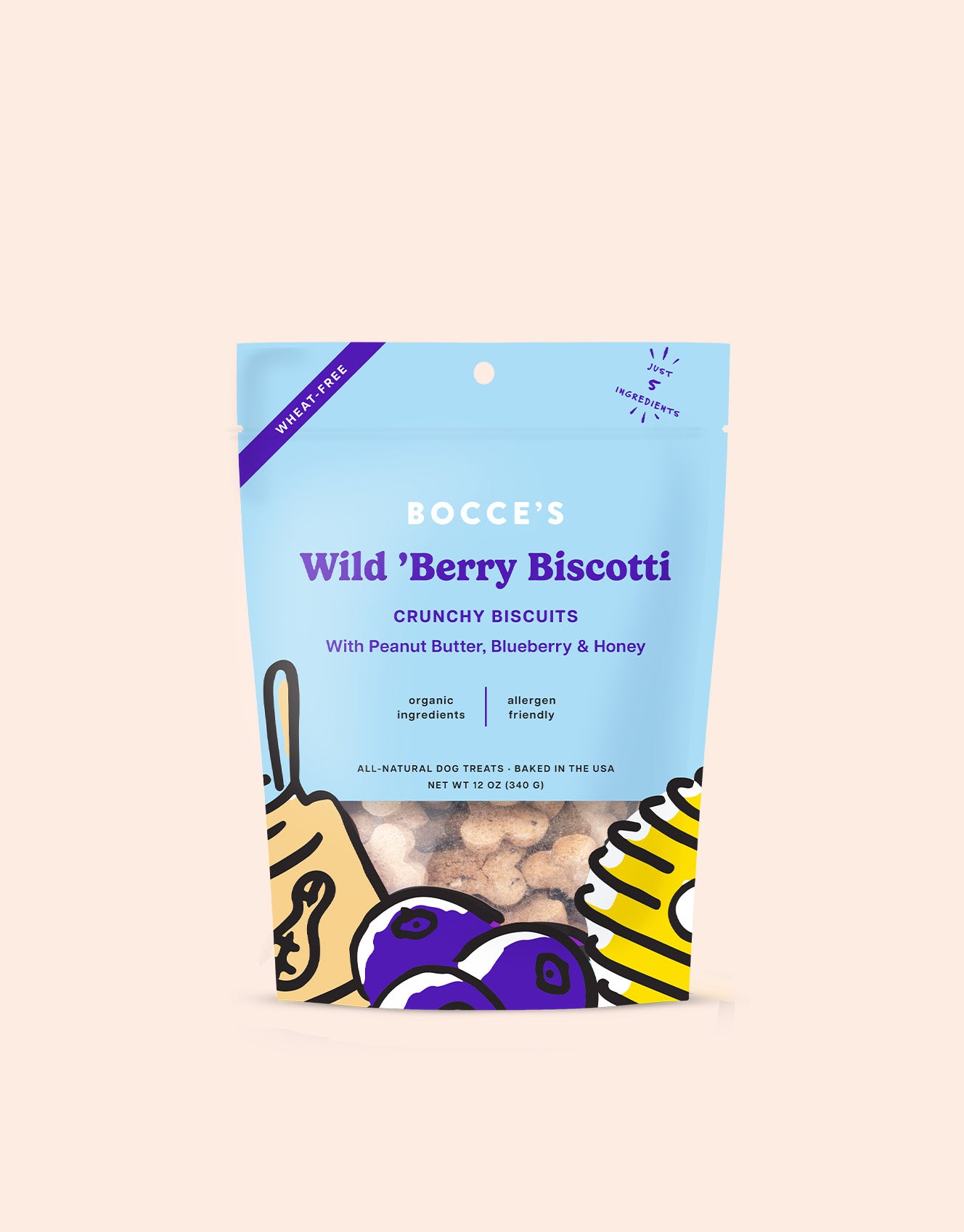 Wild 'Berry Biscotti Biscuits